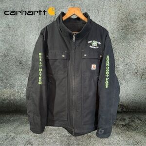 Carhartt Jefferson Quick Duck Traditional Jacket Quilt Lined Size 3XL Reg
